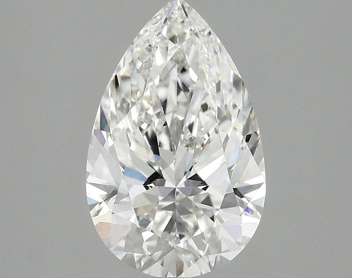 2.09 Carat Pear Shaped Ideal Cut VS1 IGI Certified Lab Grown Diamond