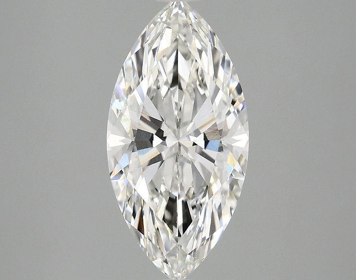 2.1 Carat Marquise Shaped Ideal Cut VS1 IGI Certified Lab Grown Diamond