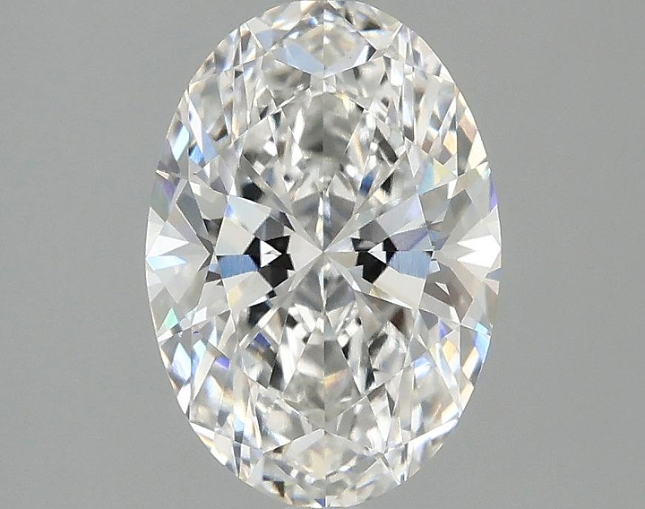 2.1 Carat Oval Shaped Ideal Cut VVS2 IGI Certified Lab Grown Diamond