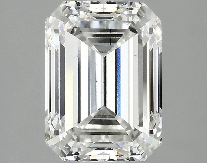 2.51 Carat Emerald Shaped Excellent Cut VS2 IGI Certified Lab Grown Diamond