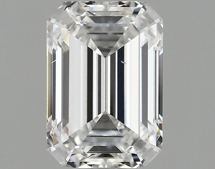 0.98 Carat Emerald Shaped Ideal Cut VS2 IGI Certified Lab Grown Diamond