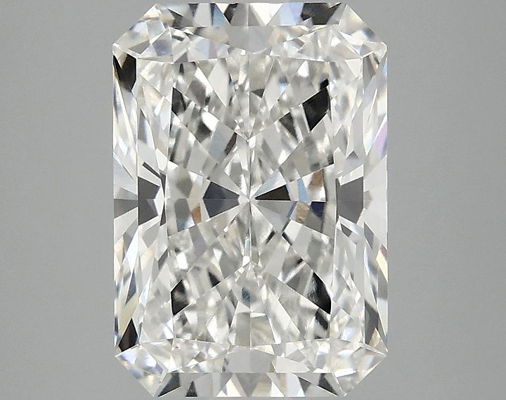 3.05 Carat Radiant Shaped Ideal Cut VVS2 IGI Certified Lab Grown Diamond