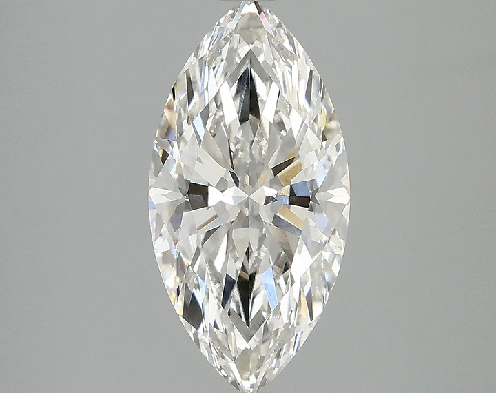2.09 Carat Marquise Shaped Ideal Cut VVS2 IGI Certified Lab Grown Diamond