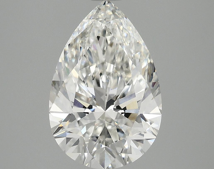 3.1 Carat Pear Shaped Excellent Cut VVS2 IGI Certified Lab Grown Diamond