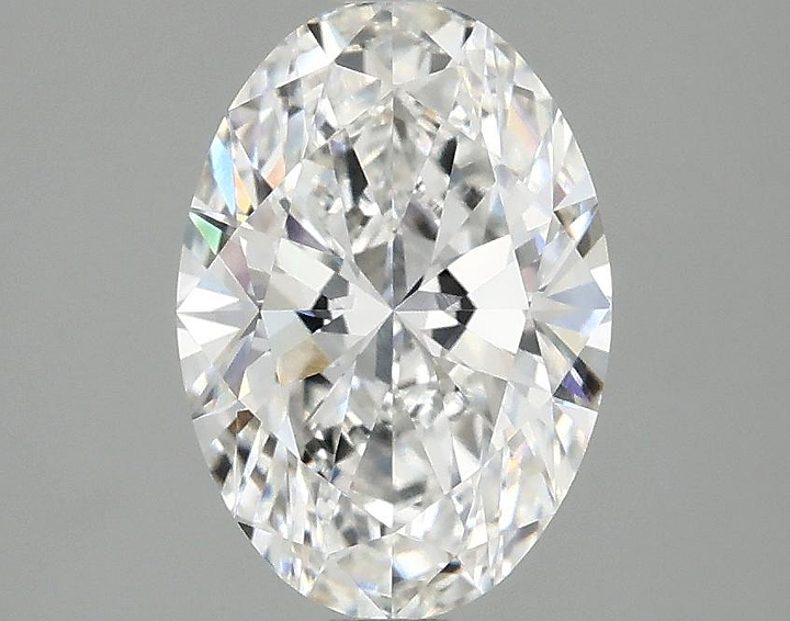 1.9 Carat Oval Shaped Ideal Cut VVS2 IGI Certified Lab Grown Diamond