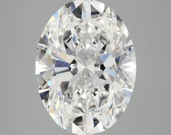 4.03 Carat Oval Shaped Excellent Cut VVS2 IGI Certified Lab Grown Diamond
