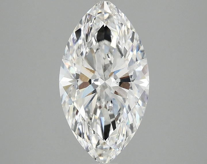 2.48 Carat Marquise Shaped Excellent Cut VS1 IGI Certified Lab Grown Diamond
