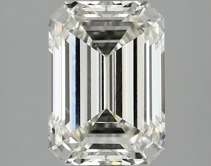 2.58 Carat Emerald Shaped Ideal Cut VVS2 IGI Certified Lab Grown Diamond