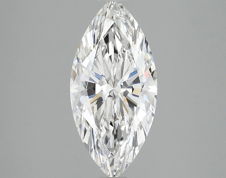 2.09 Carat Marquise Shaped Excellent Cut VS1 IGI Certified Lab Grown Diamond