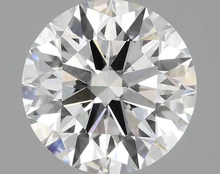 2.58 Carat Round Shaped Ideal Cut VVS2 IGI Certified Lab Grown Diamond