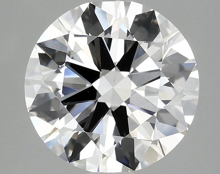 2.88 Carat Round Shaped Ideal Cut VVS2 IGI Certified Lab Grown Diamond