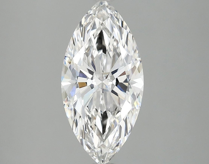 2.07 Carat Marquise Shaped Ideal Cut VVS2 IGI Certified Lab Grown Diamond