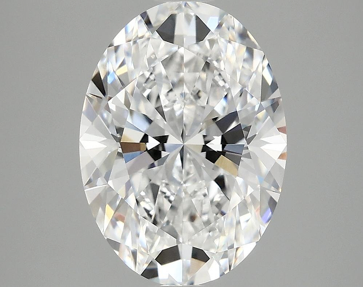 3.08 Carat Oval Shaped Ideal Cut VVS2 IGI Certified Lab Grown Diamond