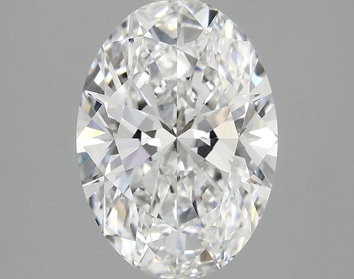 2.1 Carat Oval Shaped Ideal Cut VVS2 IGI Certified Lab Grown Diamond