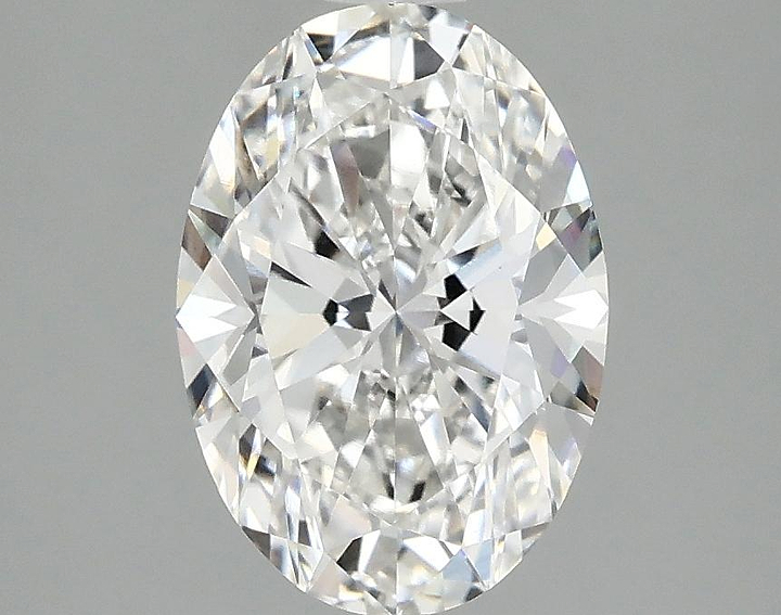 2.05 Carat Oval Shaped Ideal Cut VVS2 IGI Certified Lab Grown Diamond