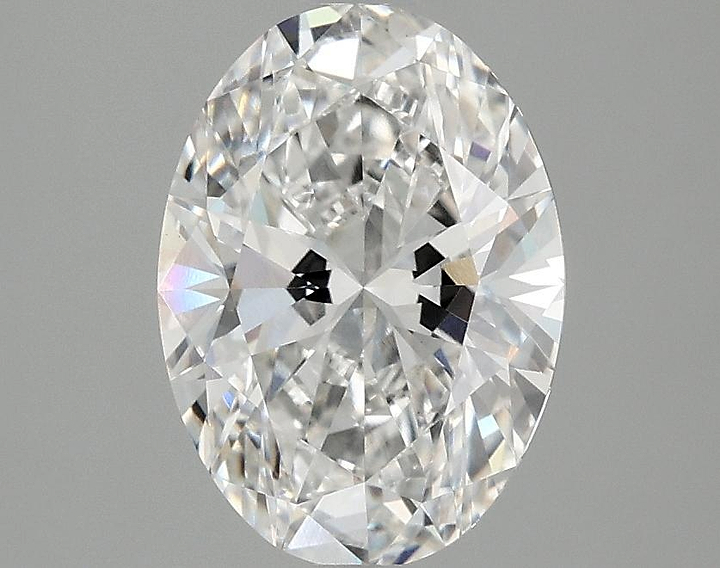 2.03 Carat Oval Shaped Ideal Cut VVS2 IGI Certified Lab Grown Diamond