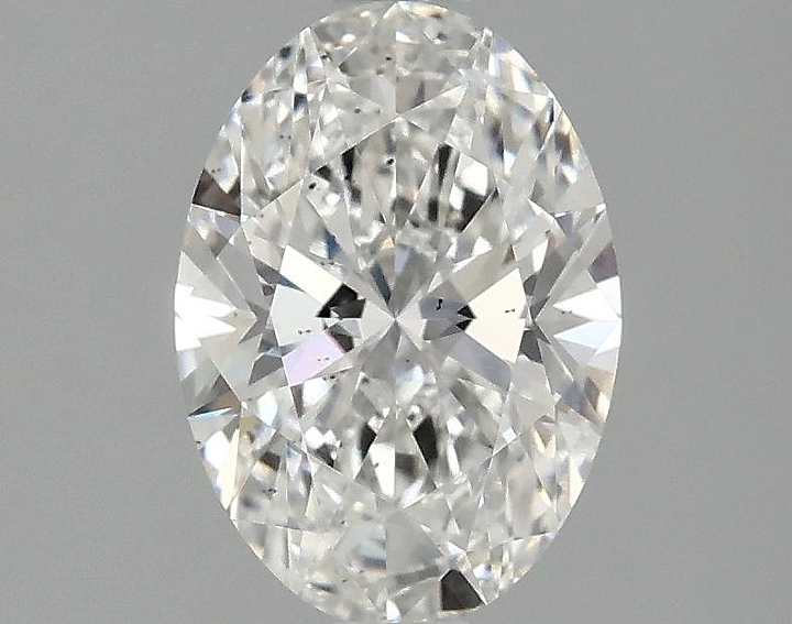 1.5 Carat Oval Shaped Ideal Cut SI1 IGI Certified Lab Grown Diamond