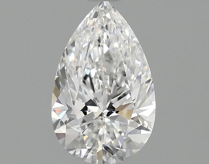 0.97 Carat Pear Shaped Ideal Cut VVS2 IGI Certified Lab Grown Diamond