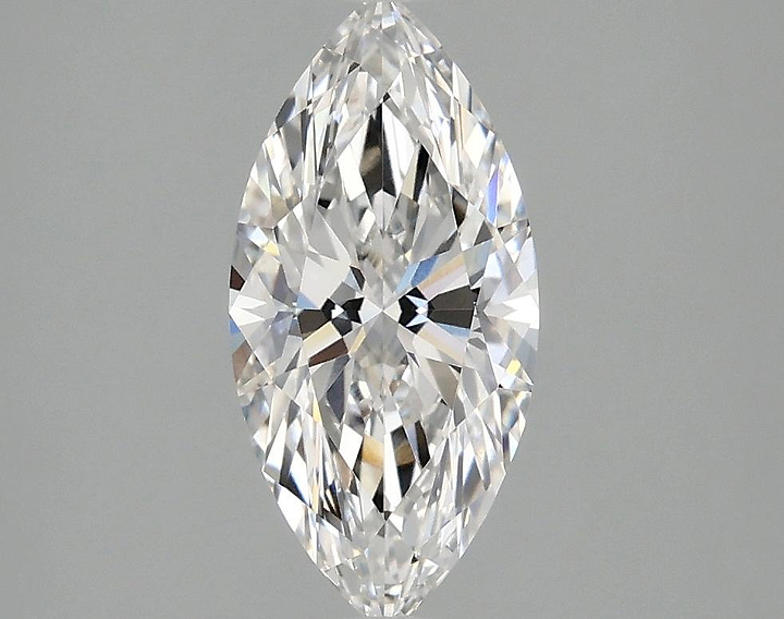 1.47 Carat Marquise Shaped Excellent Cut VVS2 IGI Certified Lab Grown Diamond