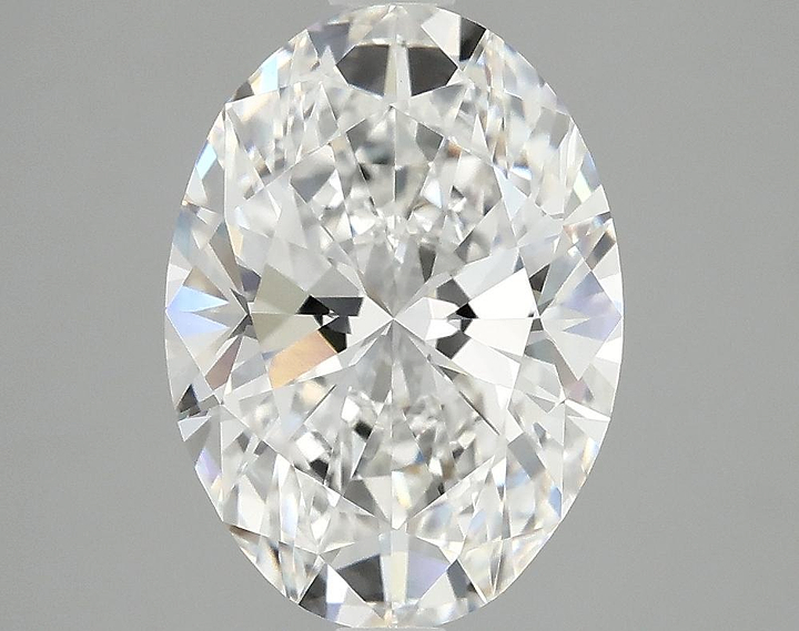 3.05 Carat Oval Shaped Excellent Cut VVS2 IGI Certified Lab Grown Diamond