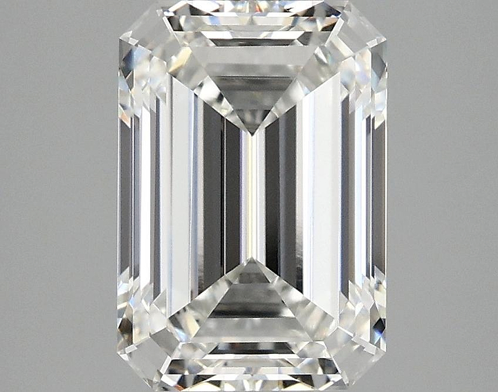 2.93 Carat Emerald Shaped Ideal Cut VS2 IGI Certified Lab Grown Diamond