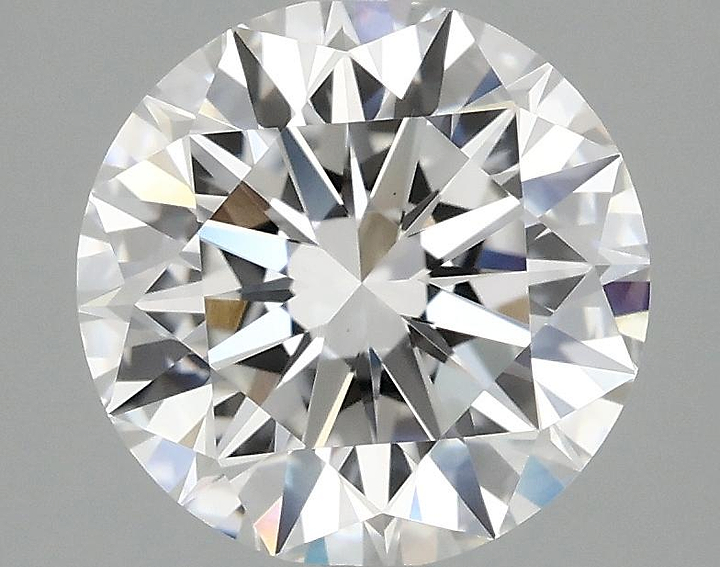 2.1 Carat Round Shaped Excellent Cut VVS2 IGI Certified Lab Grown Diamond