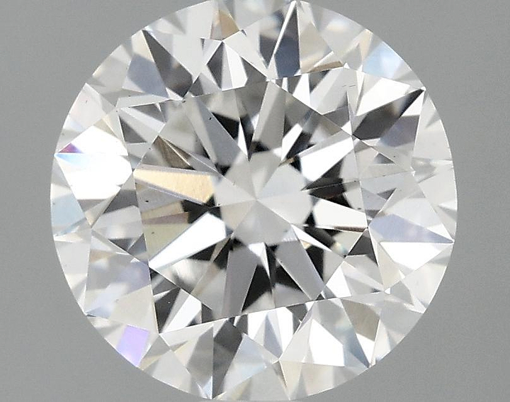 2.13 Carat Round Shaped Excellent Cut VS2 IGI Certified Lab Grown Diamond