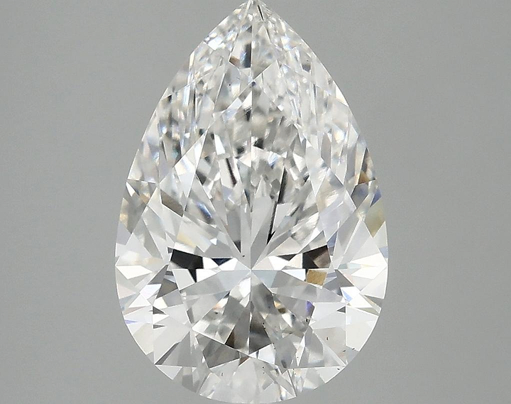 3.08 Carat Pear Shaped Excellent Cut VS2 IGI Certified Lab Grown Diamond