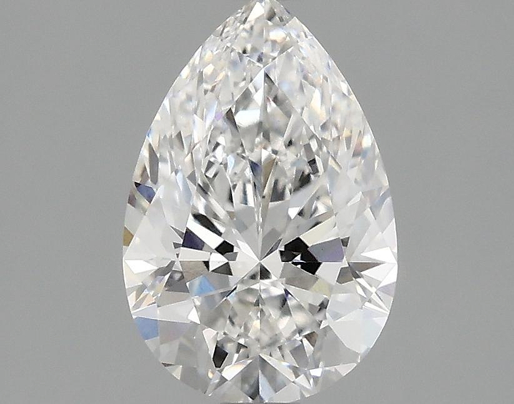 1.51 Carat Pear Shaped Excellent Cut VVS2 IGI Certified Lab Grown Diamond