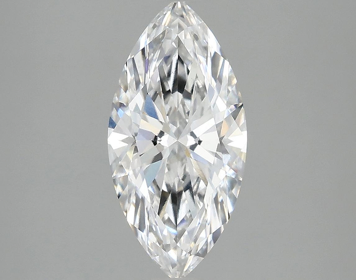 2.1 Carat Marquise Shaped Ideal Cut VS1 IGI Certified Lab Grown Diamond
