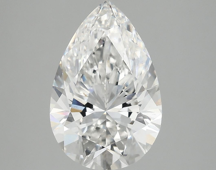 3.09 Carat Pear Shaped Excellent Cut VS1 IGI Certified Lab Grown Diamond