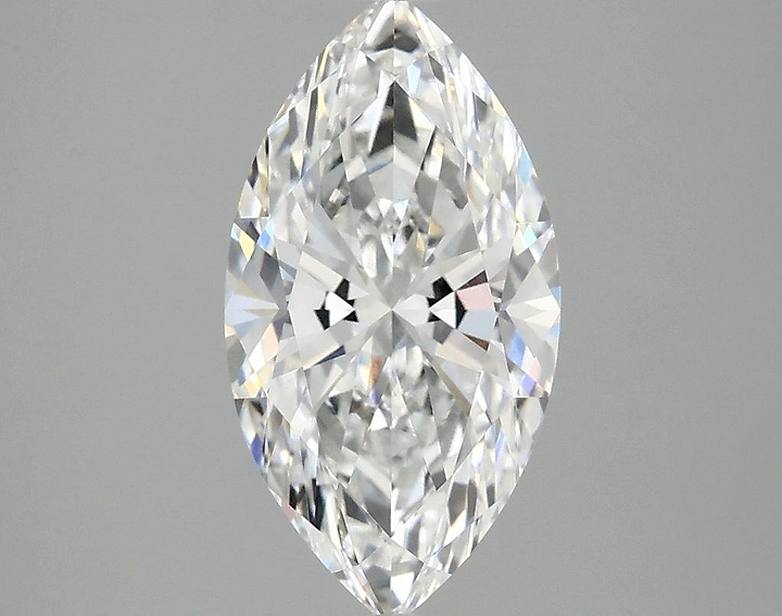 1.92 Carat Marquise Shaped Excellent Cut VVS2 IGI Certified Lab Grown Diamond
