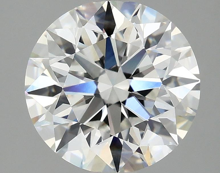 2.87 Carat Round Shaped Excellent Cut VS1 IGI Certified Lab Grown Diamond