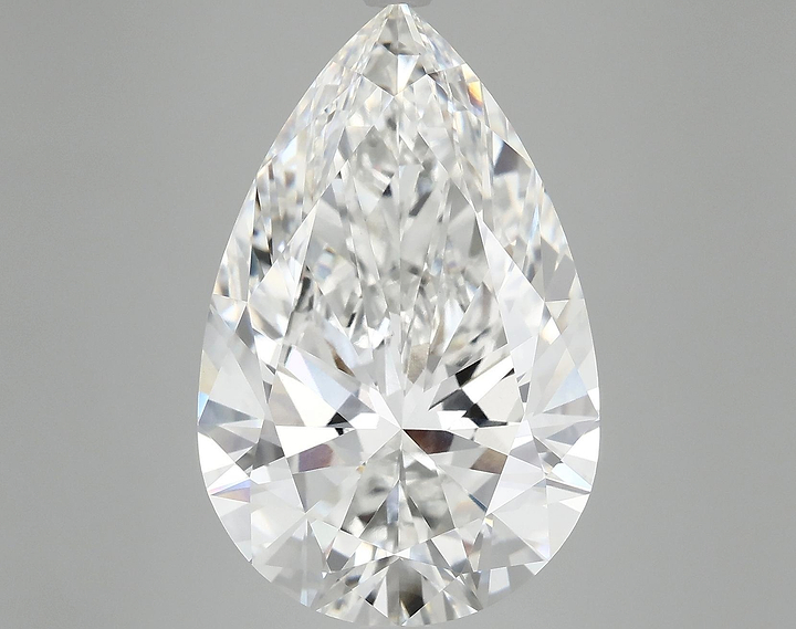 10.15 Carat Pear Shaped Ideal Cut VVS2 IGI Certified Lab Grown Diamond