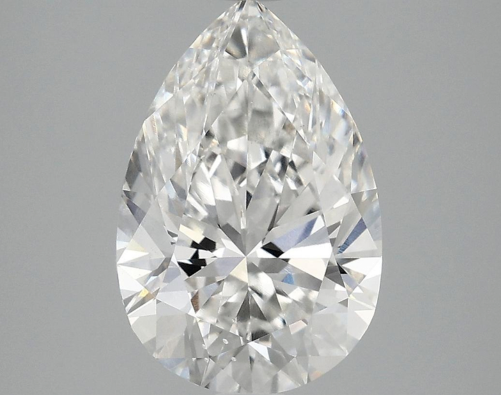 3.1 Carat Pear Shaped Excellent Cut VS2 IGI Certified Lab Grown Diamond