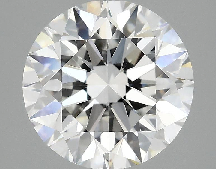 3.03 Carat Round Shaped Excellent Cut VVS2 IGI Certified Lab Grown Diamond