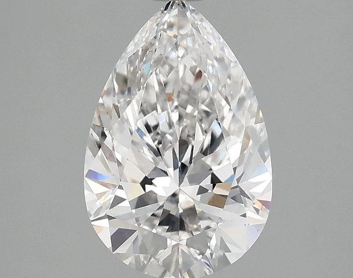 2.01 Carat Pear Shaped Excellent Cut VS1 IGI Certified Lab Grown Diamond