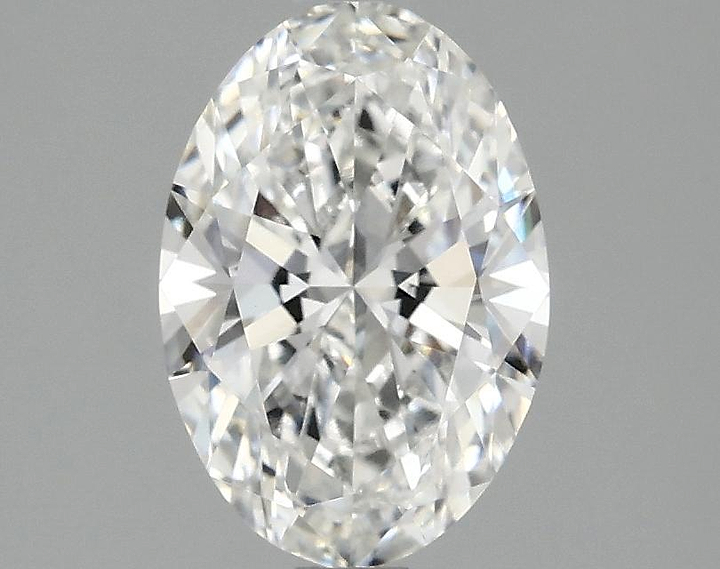 1.5 Carat Oval Shaped Ideal Cut VVS2 IGI Certified Lab Grown Diamond