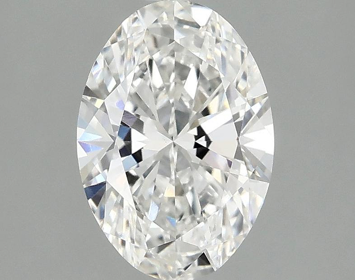 1.5 Carat Oval Shaped Ideal Cut VVS2 IGI Certified Lab Grown Diamond