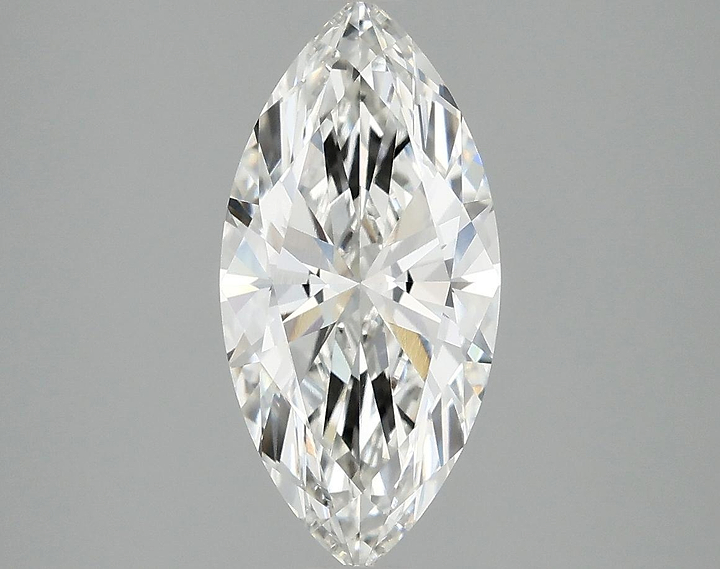 1.89 Carat Marquise Shaped Excellent Cut VVS2 IGI Certified Lab Grown Diamond