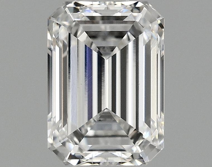 0.99 Carat Emerald Shaped Ideal Cut VVS2 IGI Certified Lab Grown Diamond
