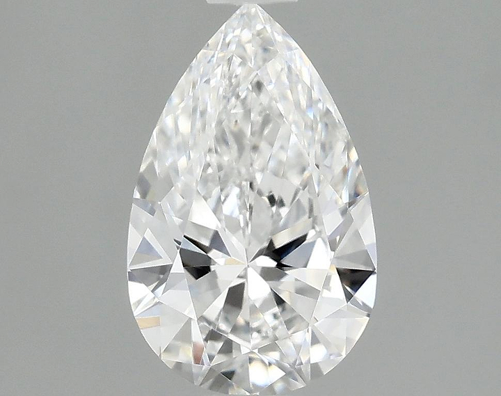 0.98 Carat Pear Shaped Ideal Cut VVS2 IGI Certified Lab Grown Diamond