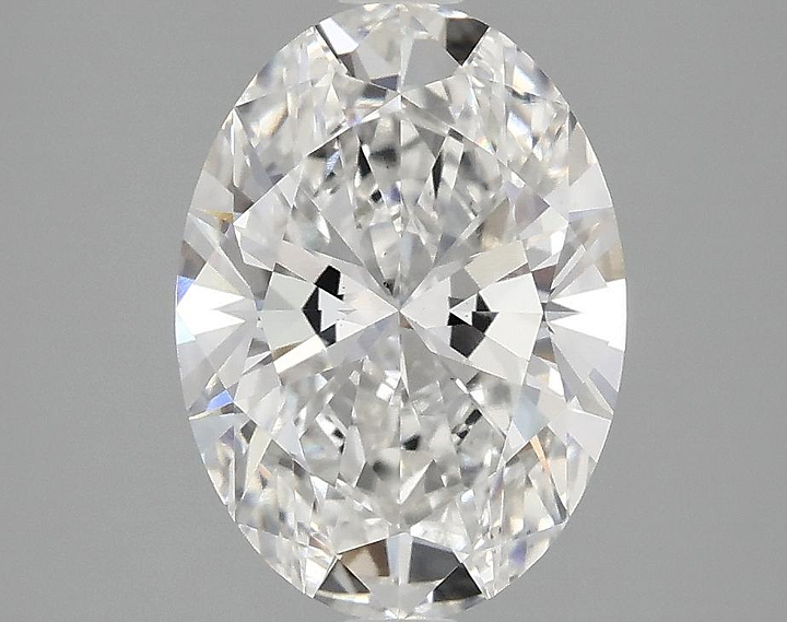 2.5 Carat Oval Shaped Ideal Cut VS2 IGI Certified Lab Grown Diamond