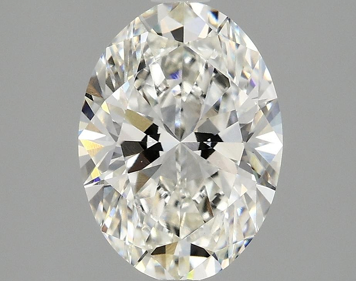 2.09 Carat Oval Shaped Ideal Cut VVS2 IGI Certified Lab Grown Diamond