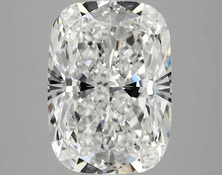 4.03 Carat Cushion Shaped Excellent Cut SI1 IGI Certified Lab Grown Diamond