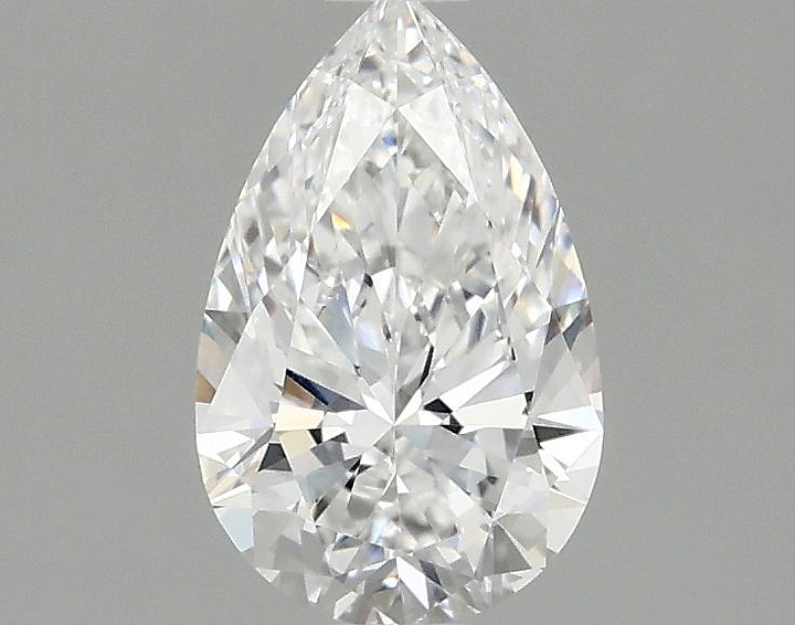 1.06 Carat Pear Shaped Ideal Cut VVS2 IGI Certified Lab Grown Diamond
