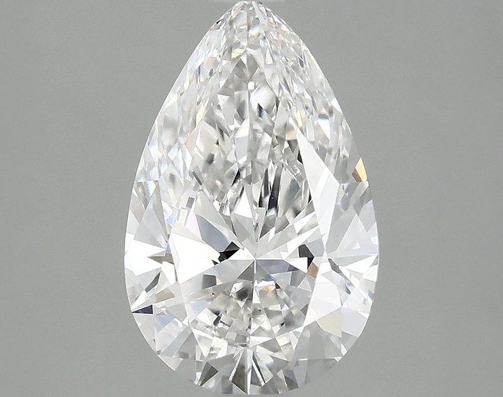 1.82 Carat Pear Shaped Ideal Cut VS1 IGI Certified Lab Grown Diamond