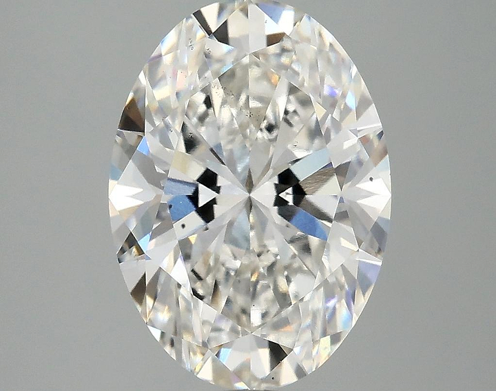 3.5 Carat Oval Shaped Ideal Cut SI1 IGI Certified Lab Grown Diamond