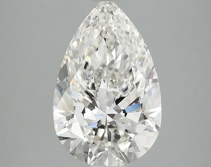 3.0 Carat Pear Shaped Ideal Cut VVS2 IGI Certified Lab Grown Diamond
