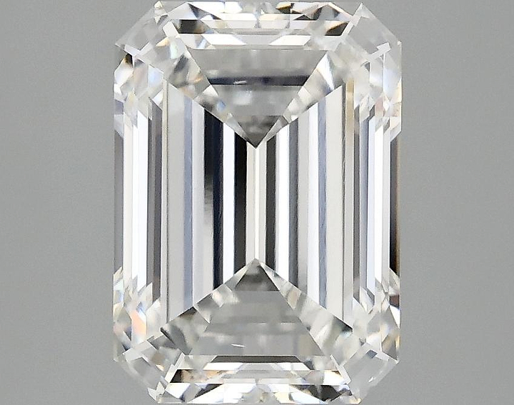 3.03 Carat Emerald Shaped Ideal Cut VS2 IGI Certified Lab Grown Diamond